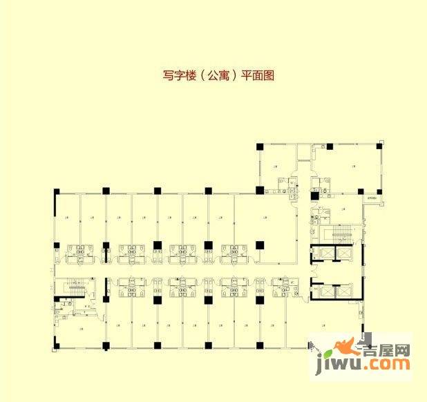 同丰·中央广场同丰·中央广场写字楼(公寓)平面图图片