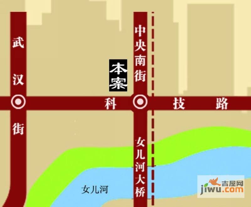 金城锦绣御园位置交通图