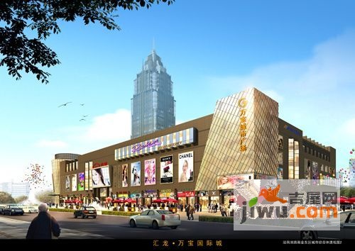 郴州北湖区北湖区汇龙·万宝国际城外景图/效果图69- 吉屋网