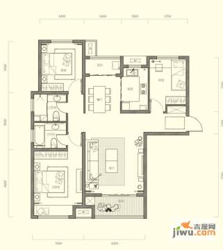 秦皇岛曦城花语户型图-房型图-平面图-吉屋网