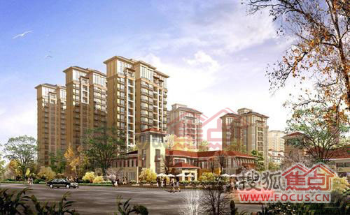 城建琥珀名城效果图