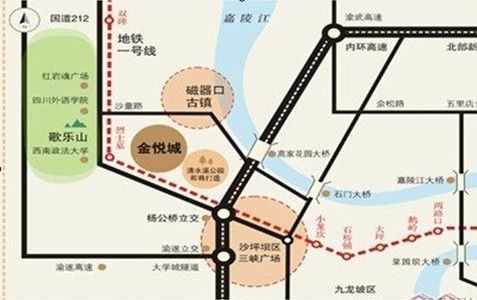 引领重庆地铁物业价值 金悦城7号楼王全城热销图片