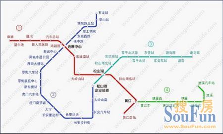 东莞轻轨线路图