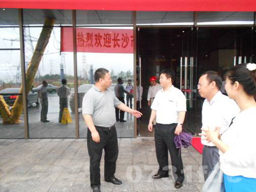 长沙市住建委赞湾田推动建材行业转型
