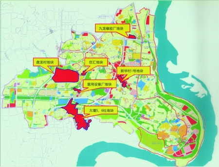 九龙坡大渡口43宗土地"招亲 龙湖金科都来了