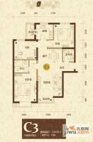 星河1853室2厅2卫127㎡户型图