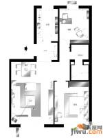 大成郡2室2厅1卫100㎡户型图