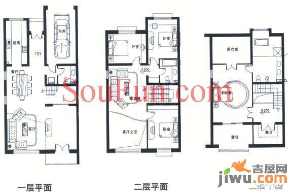 提香草堂普通住宅269.6㎡户型图