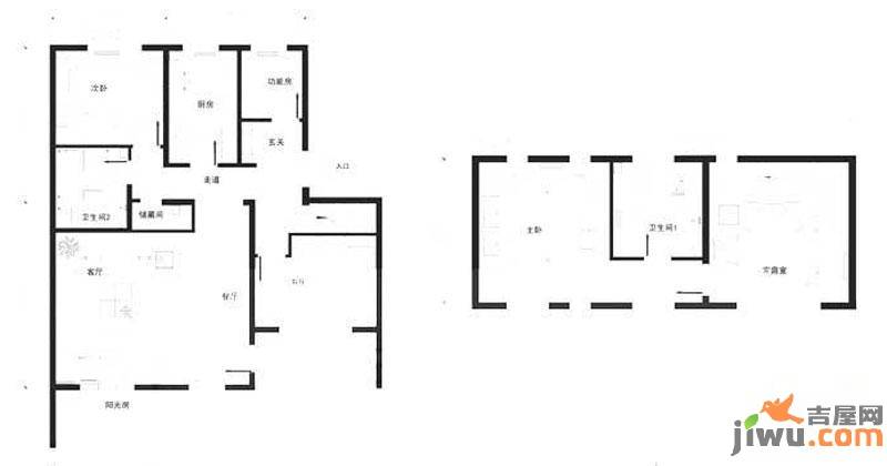 大成郡普通住宅188.9㎡户型图