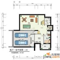 澳景园2室1厅1卫136.9㎡户型图