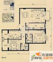 大成郡3室2厅2卫142.9㎡户型图