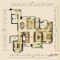 森林湖兰溪谷4室2厅3卫174㎡户型图