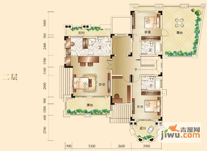 绿茵温莎堡五期普通住宅472.9㎡户型图