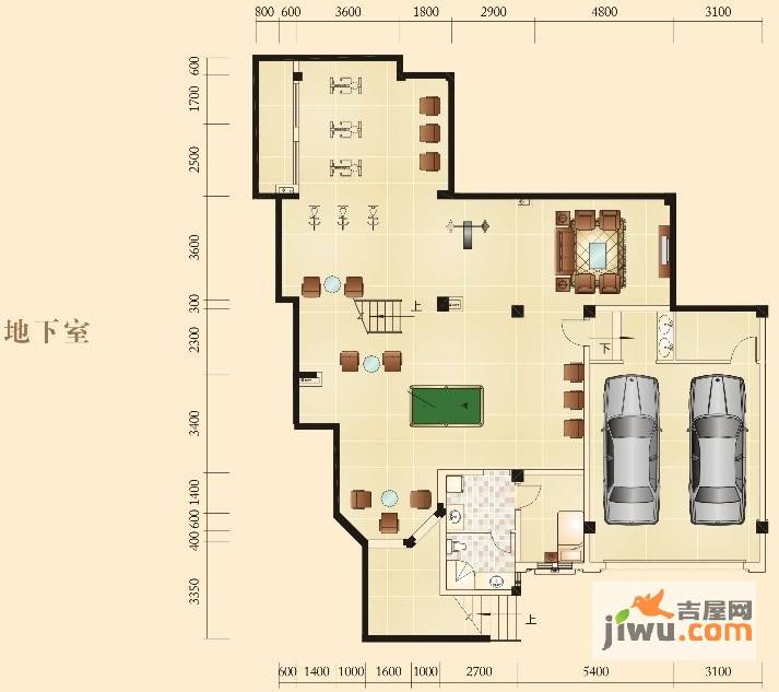 绿茵温莎堡五期普通住宅221㎡户型图