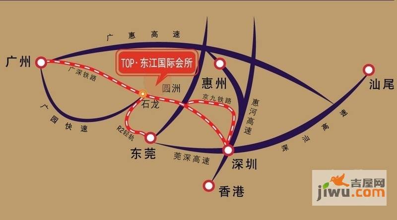 明丰东江府实景图图片