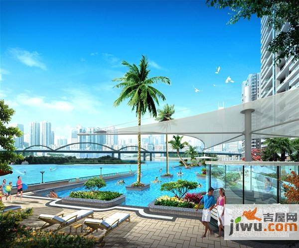 明丰东江府实景图图片