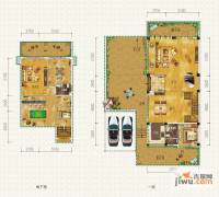 东方新城6室3厅4卫294.5㎡户型图