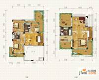 东方新城6室4厅5卫269.2㎡户型图