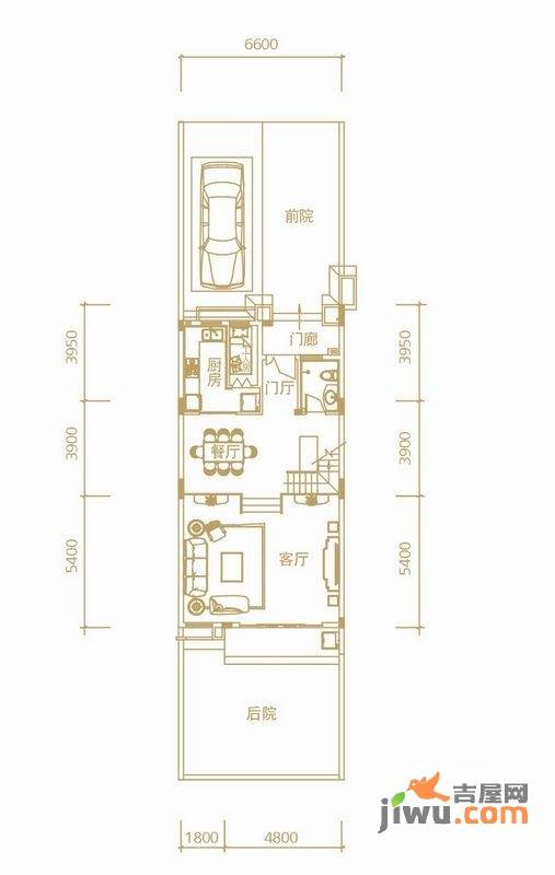 富力湾4室2厅4卫200㎡户型图