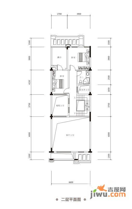 鼎峰公园豪庭5室2厅4卫227.8㎡户型图