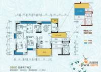 半山豪庭4室2厅2卫142.7㎡户型图