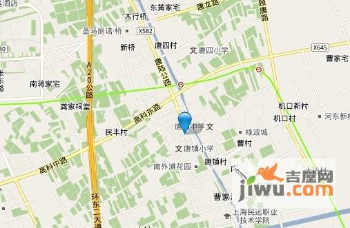 上川路7851号地块位置交通图