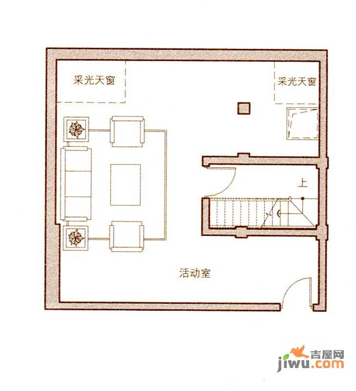 万科清林径别墅4室2厅3卫180㎡户型图