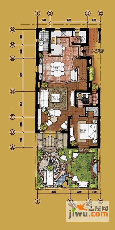 上置绿洲香岛原墅普通住宅158.2㎡户型图