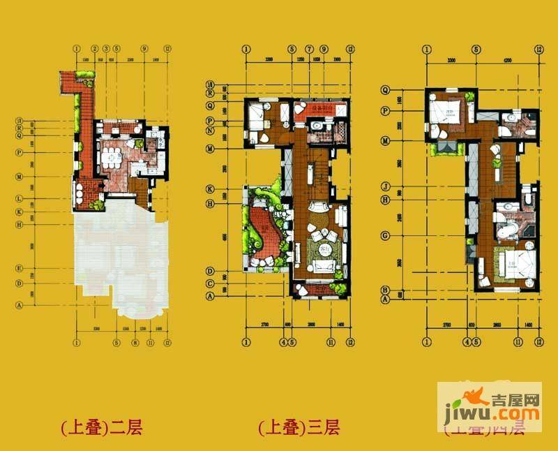 上置绿洲香岛原墅普通住宅152㎡户型图