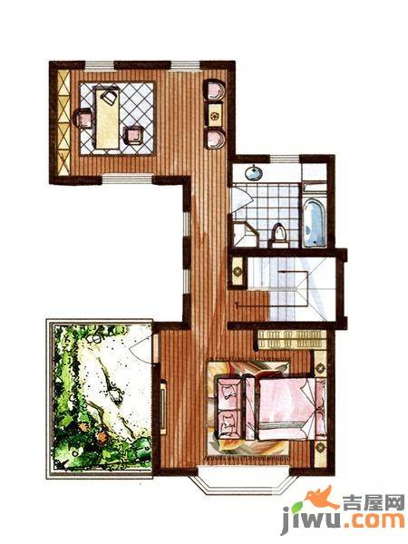 英郡雷丁5室2厅3卫230㎡户型图