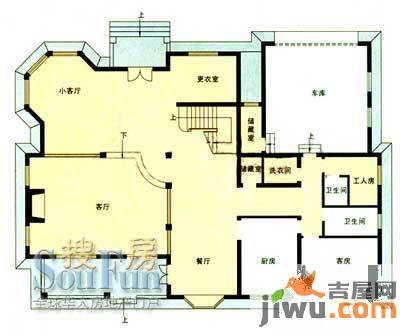 昌鑫花园四期5室3厅5卫275㎡户型图