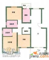 昌鑫花园四期3室2厅2卫115.5㎡户型图