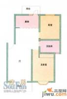 昌鑫花园四期2室2厅1卫93.5㎡户型图