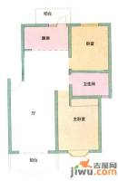 昌鑫花园四期1室2厅1卫93.5㎡户型图