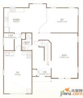 美林别墅0室3厅1卫254.5㎡户型图