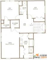 美林别墅3室0厅2卫239㎡户型图