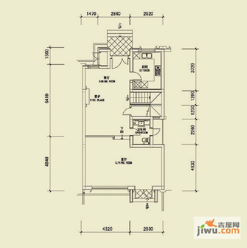 四季雅苑别墅6室2厅5卫223㎡户型图