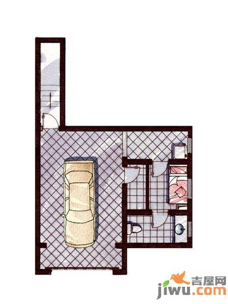 英郡雷丁4室2厅4卫217㎡户型图