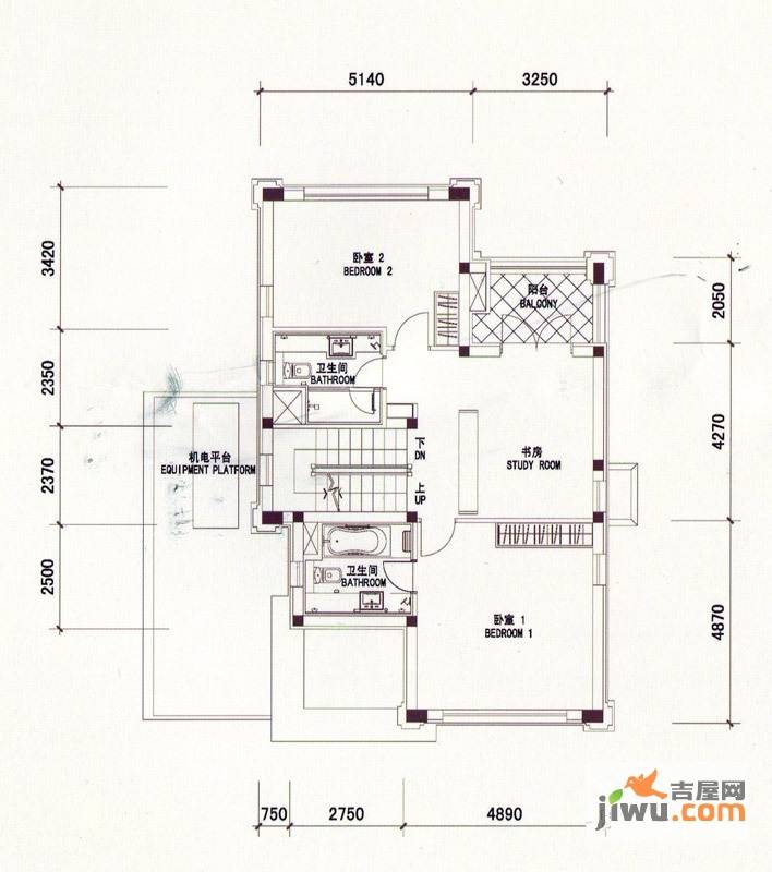 四季雅苑别墅3室0厅2卫246㎡户型图