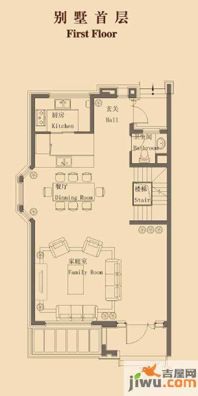 中海御景熙岸普通住宅222㎡户型图