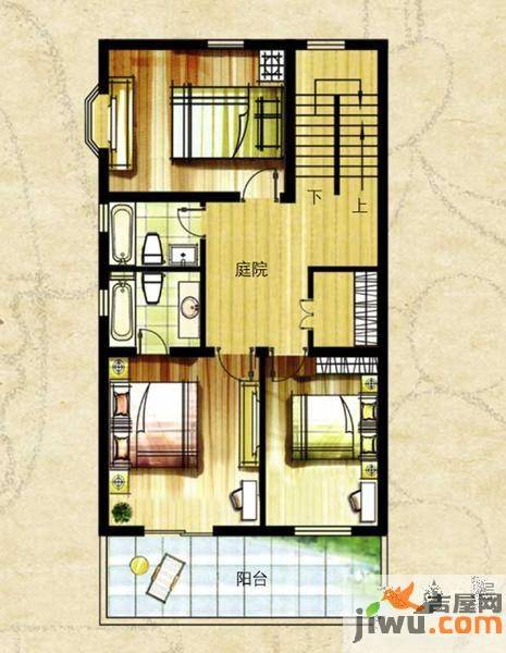 毕加索小镇普通住宅200㎡户型图