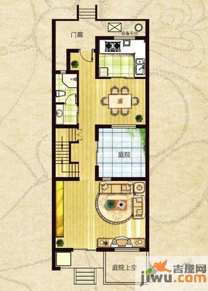 毕加索小镇普通住宅200㎡户型图