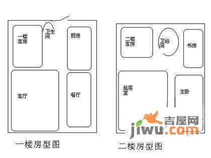 居礼别墅5室3厅2卫户型图