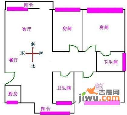 居礼别墅6室3厅4卫78.5㎡户型图