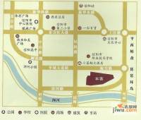 中国铁建领秀城位置交通图