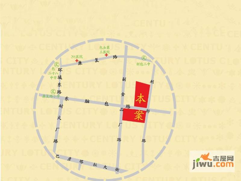 惠民新城位置交通图图片