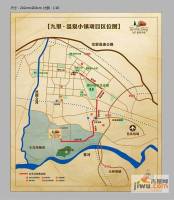 九里温泉小镇位置交通图图片