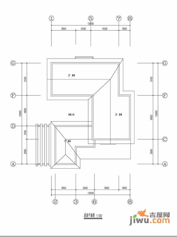 关山壹品4室3厅4卫289.8㎡户型图