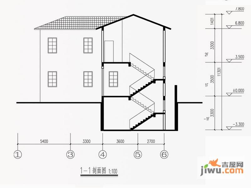 关山壹品5室3厅6卫424.6㎡户型图