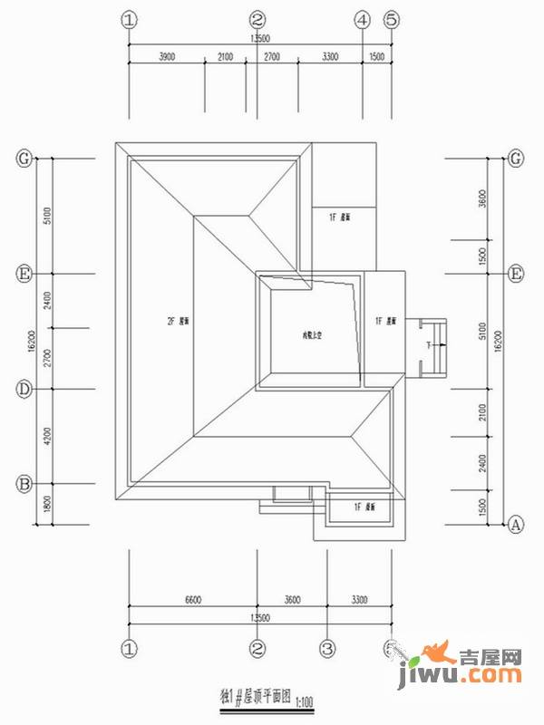 关山壹品4室3厅4卫383.6㎡户型图